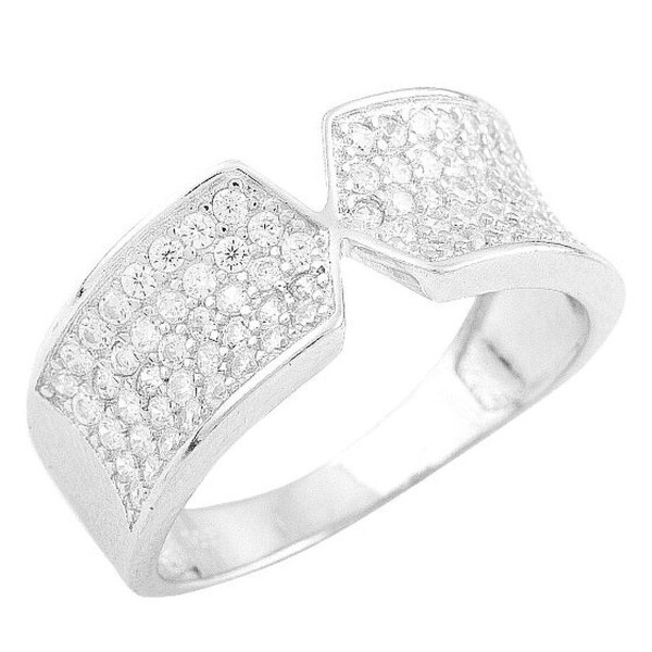 

Серебряное кольцо GS с фианитами (1560693) 19 размер 3.02, 17
