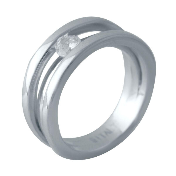 

Серебряное кольцо GS с фианитами (2016298) 18 размер 5.89, 18.5