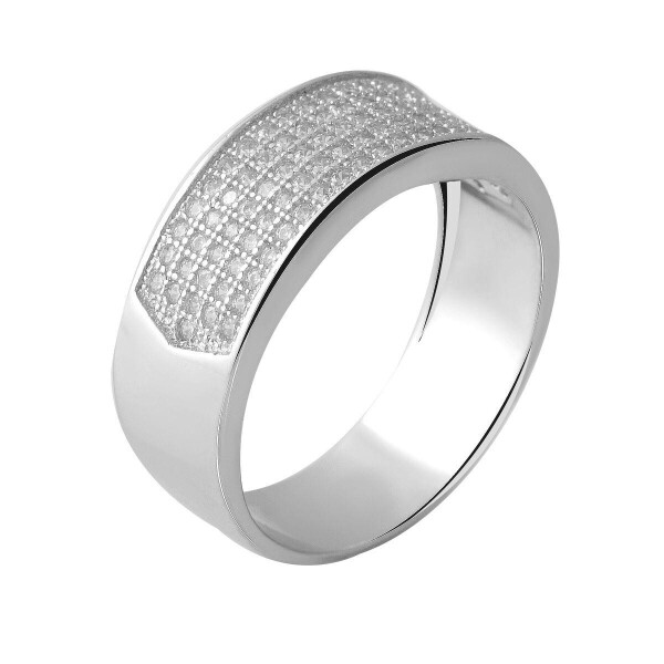 

Серебряное кольцо GS с фианитами (2049562) 18 размер 4.3, 16