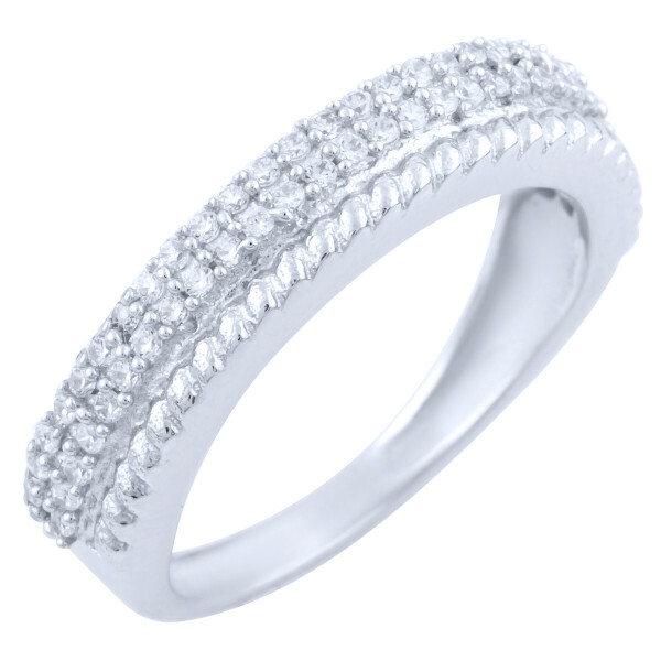 

Серебряное кольцо GS с фианитами (1763223) 18 размер 2.67, 16.5