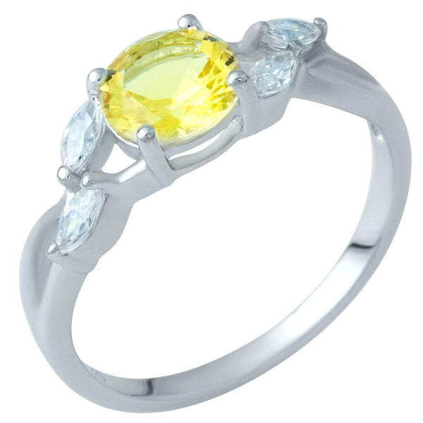 

Серебряное кольцо GS с цитрином nano (1936092) 17 размер