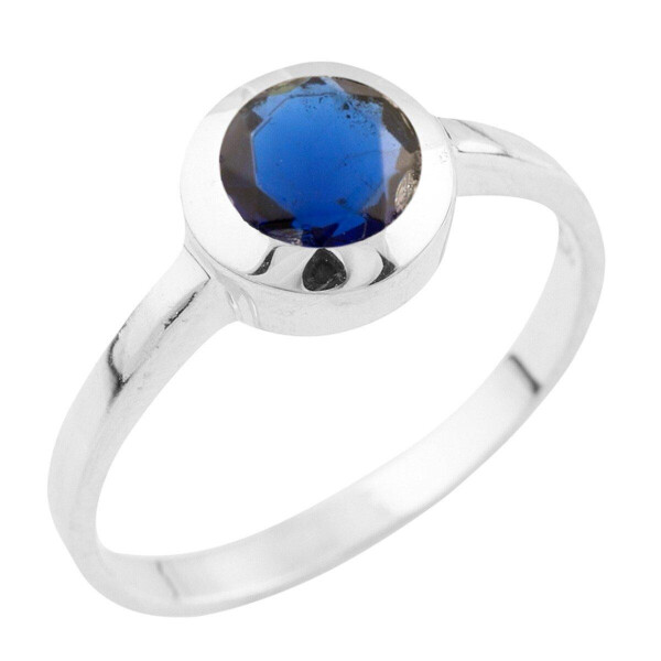 

Серебряное кольцо GS с сапфиром nano (1509791) 17.5 размер 1.93, 16