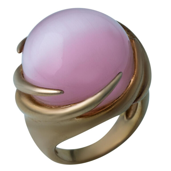 

Серебряное кольцо GS с кошачим глазом (0860916) 17 размер
