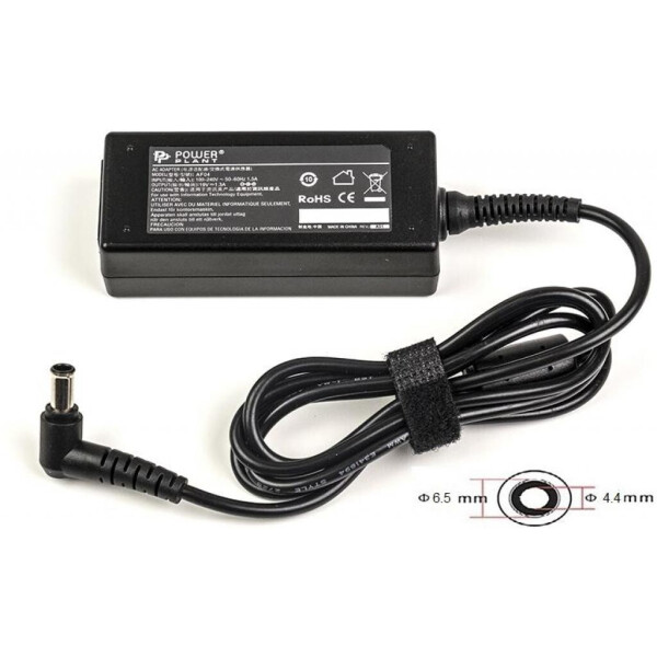 

Блок питания PowerPlant for monitor LG 220V, 19V 25W 1.3A (6.5 * 4.4) with pin (LG25F6544)