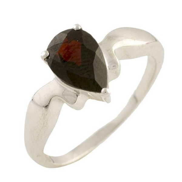 

Серебряное кольцо GS с натуральным гранатом (0563213) 16 размер