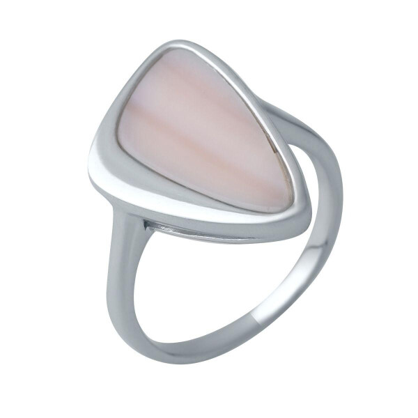 

Серебряное кольцо GS с натуральным перламутром (2005445) 18.5 размер