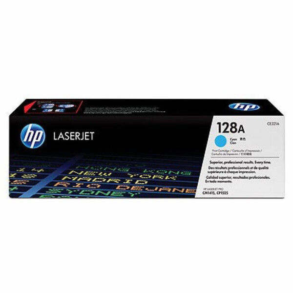 

Картридж HP CLJ 128A Cyan, CP1525/CM1415 (CE321A)