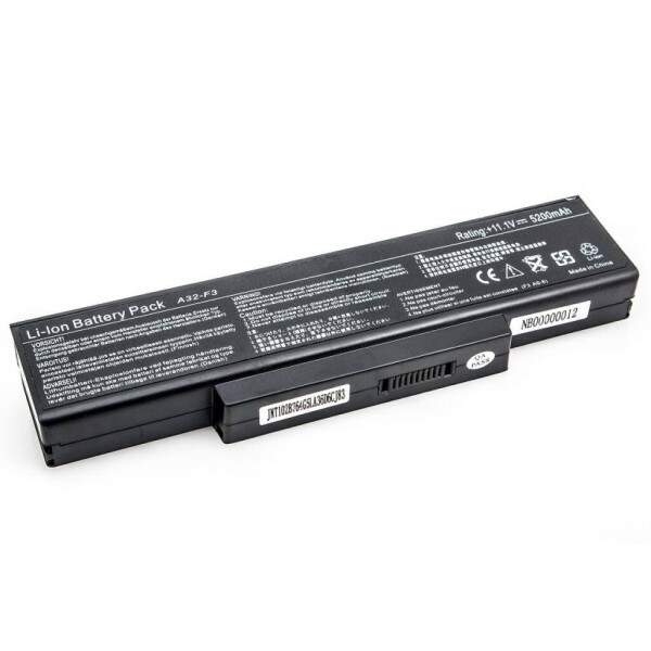 Аккумулятор для ноутбука ASUS F2, F3 (A32-F3, AS9000LH) 11.1V 5200mAh PowerPlant (NB00000012)