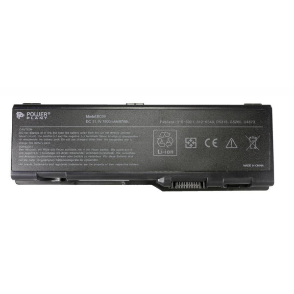 

Аккумулятор для ноутбука DELL Inspiron 6000 (D5318) 11.1V 7800mAh PowerPlant (NB00000244)