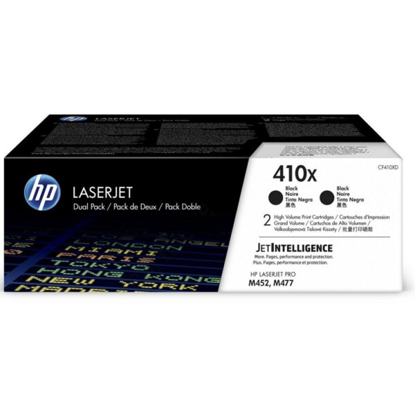 

Картридж HP CLJ 410XD Black 2-pack (CF410XD)
