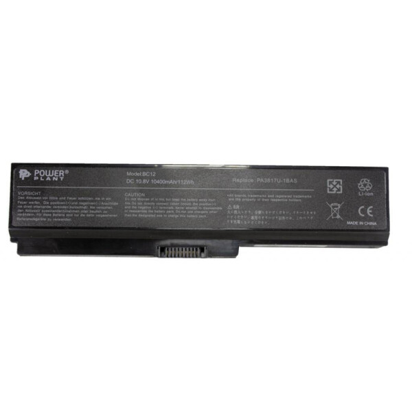 

Аккумулятор для ноутбука TOSHIBA Satellite L750 (PA3817U-1BRS) 10.8V 10400mAh PowerPlant (NB00000251)