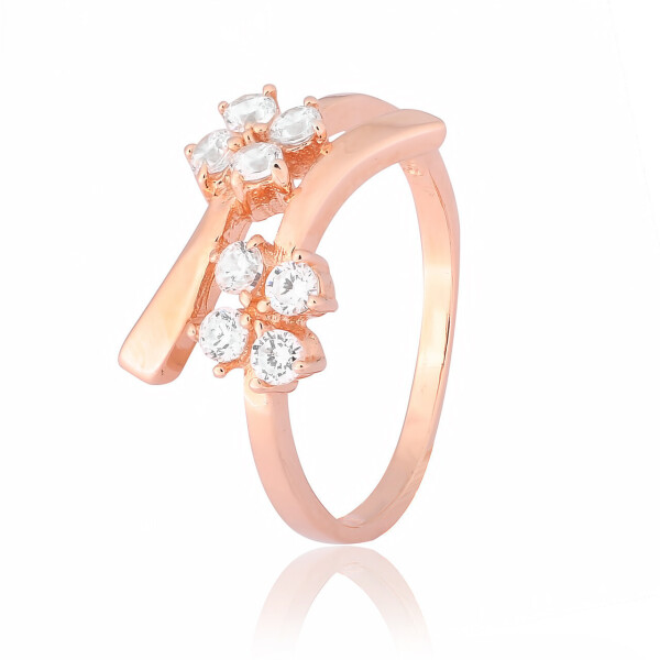 

Серебряное кольцо позолоченное с фианитом К3Ф/304 - 20,5