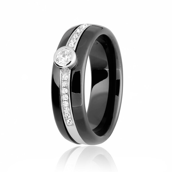 

Серебряное кольцо керамическое К2ФК/1000 - 18,5