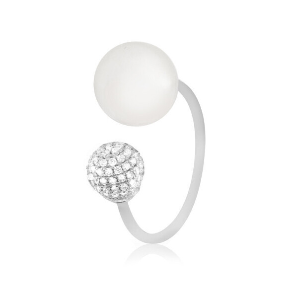 

Серебряное кольцо с фианитом К2ФЖ/810 - 17,5