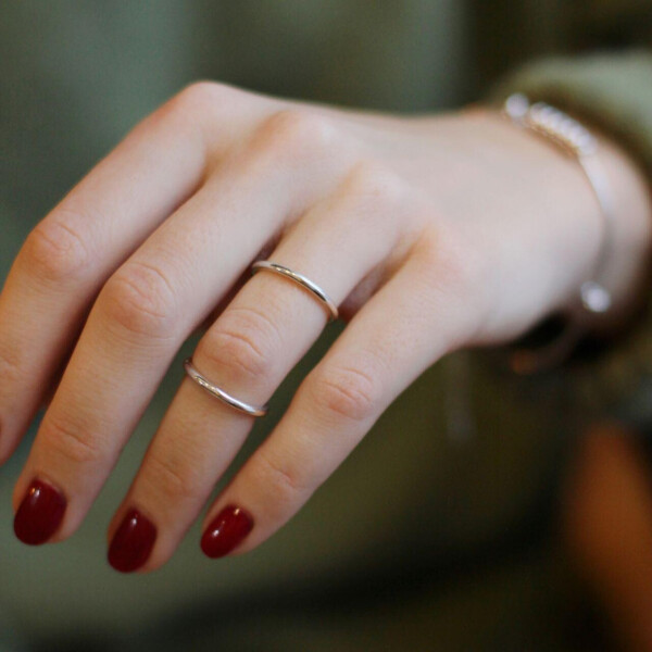 

Серебряное кольцо GS