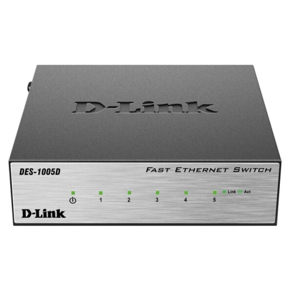 

Коммутатор сетевой D-Link DES-1005D