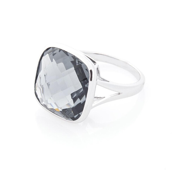 

Серебряное кольцо GS с фианитом