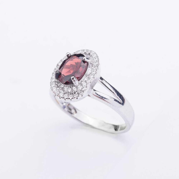 

Серебряное кольцо GS с фианитами