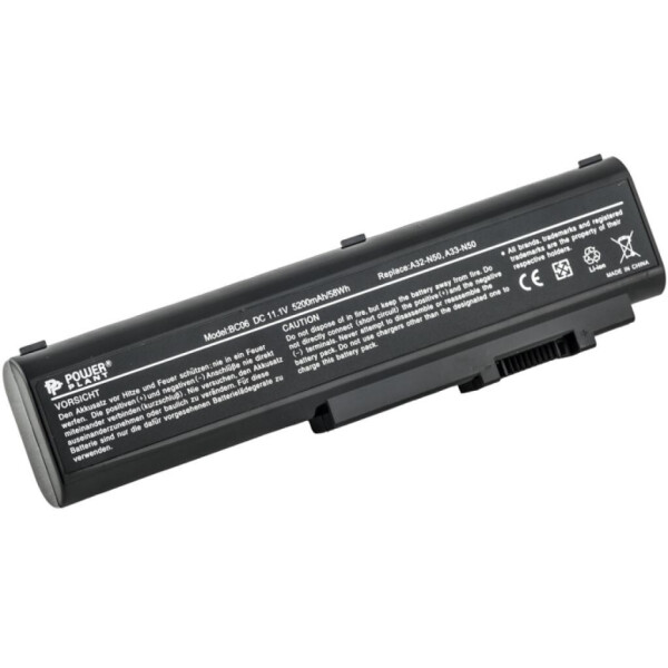 

Аккумулятор для ноутбука Asus N50VC (A32-N50) 11.1V 5200mAh PowerPlant (NB00000230)