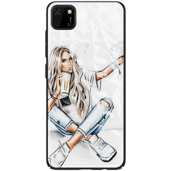 

TPU+PC чехол Prisma Ladies для Huawei Y5p (Selfie) (930340)