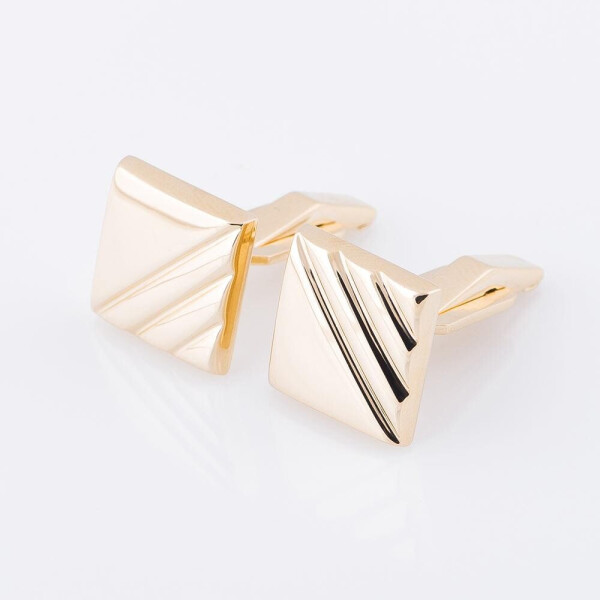 

Мужские запонки из желтого золота