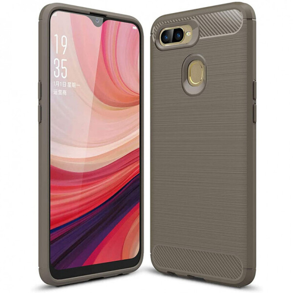 

TPU чехол Slim Series для Oppo A5s (Серый) (930737)