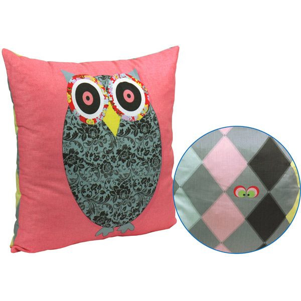 

Подушка Руно 50х50 дизайн Owl Grey 306