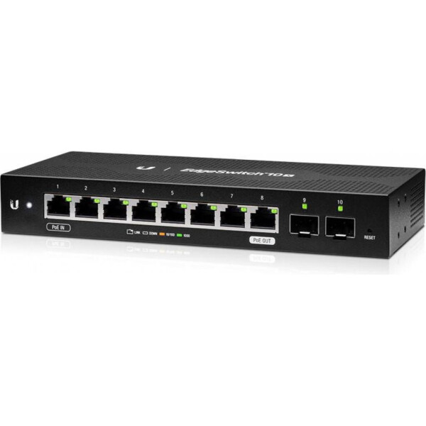 

Коммутатор сетевой Ubiquiti ES-10X