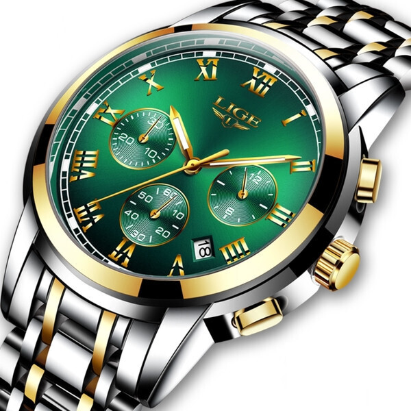 

Lige Мужские часы Lige Green