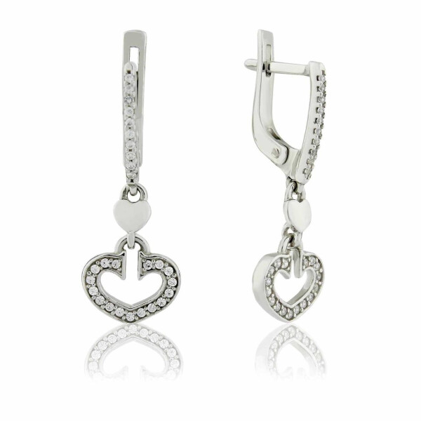

Серебряные серьги GS 2201-1p-cz