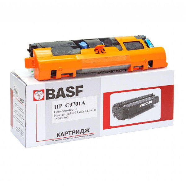 

Картридж BASF для HP CLJ 1500/2500 аналог C9701A Cyan (KT-C9701A)