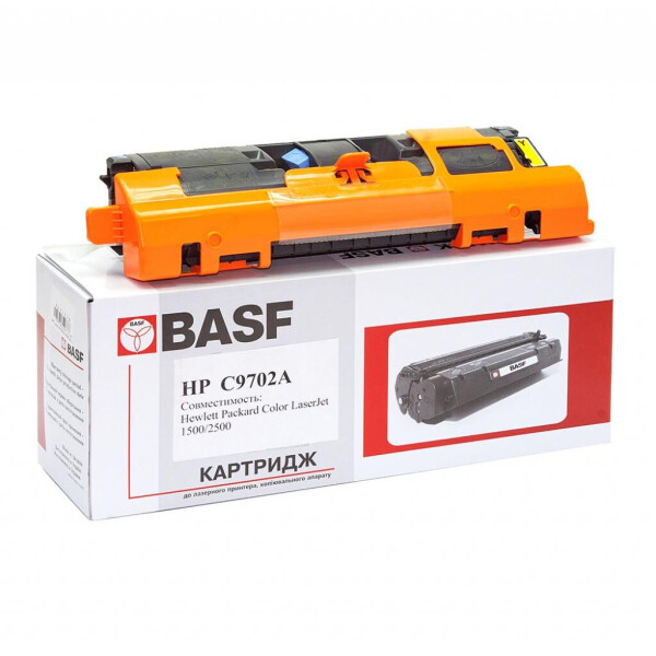 

Картридж BASF для HP CLJ 1500/2500 аналог C9702A Yellow (KT-C9702A)