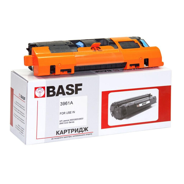 

Картридж BASF для HP CLJ 2550/2820/2840 аналог Q3961A Cyan (KT-Q3961A)