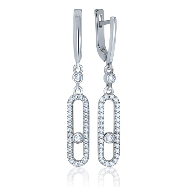 

Серебряные серьги GS 2193-1p-cz