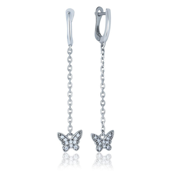 

Серебряные серьги GS 2863-9p-cz
