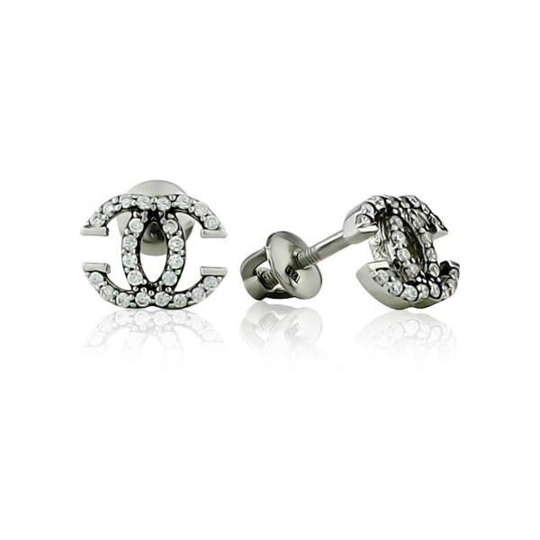 

Серебряные серьги гвоздики-пуссеты GS с фианитами 2456-9p-cz