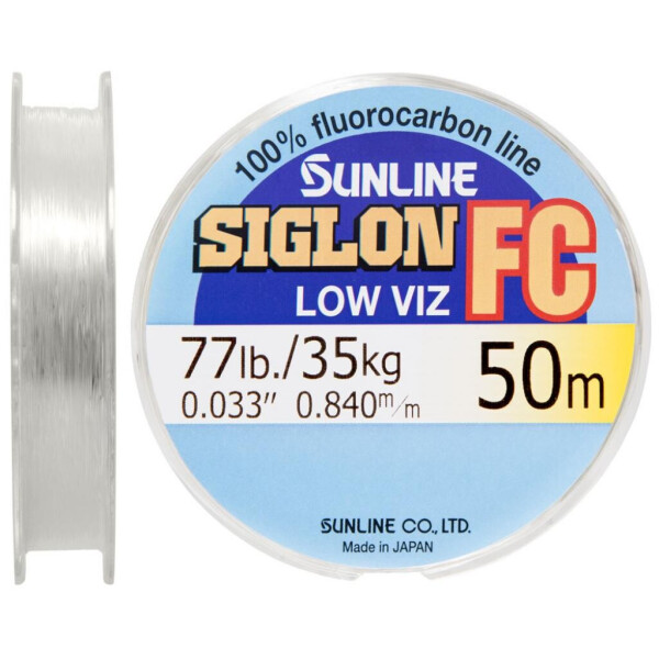 

Флюорокарбон Sunline SIG-FC 50м 0.84мм 35кг поводковый (1658.05.36)
