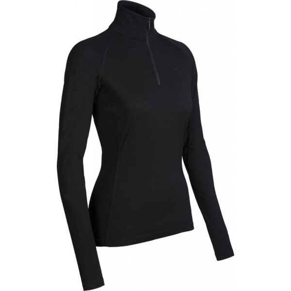 

Термофутболка Icebreaker BF 150 LS Atlas Zip WMN black S (IBD 370 001 S)