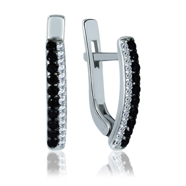 

Серебряные серьги GS 2691-9p-cz-b