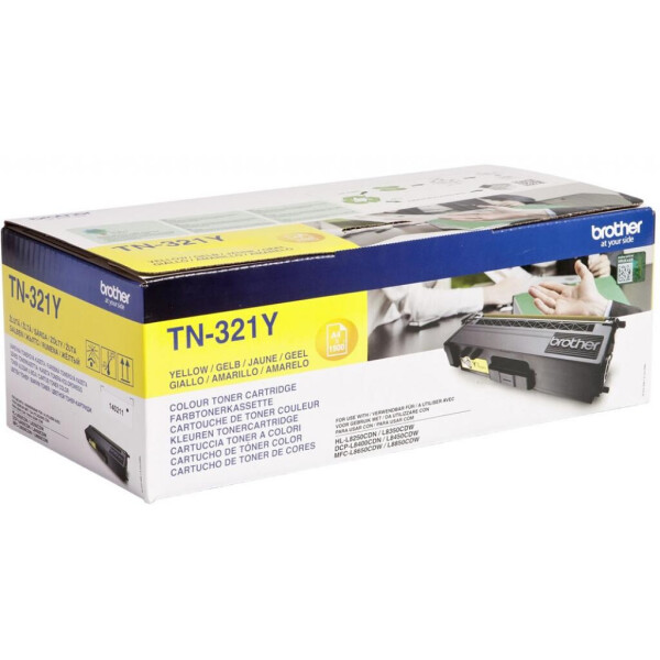 

Картридж Brother HL-L8250CDN yellow (1 500стр) (TN321Y)