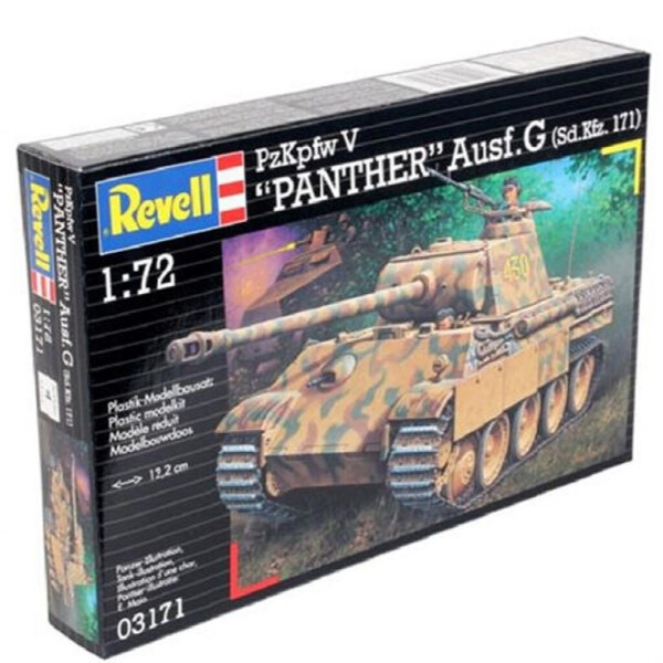 

Сборная модель Revell Танк Пантера уровень 4,1:72 (RVL-03171)
