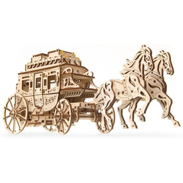 

Конструктор Ugears механический Почтовый дилижанс (70045)