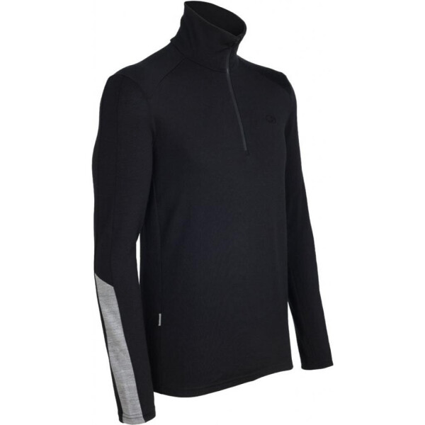 

Термофутболка Icebreaker BF 260 Apex LS Half Zip MEN black/metro S (100 755 001 S)