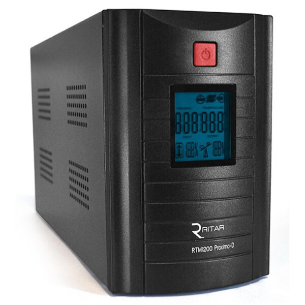 

Источник бесперебойного питания Ritar RTM1200 (720W) Proxima-D (RTM1200D)