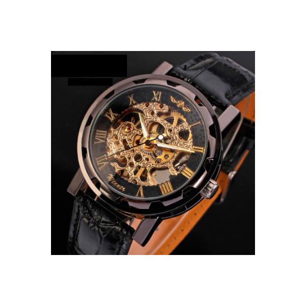 

Winner Мужские часы скелетон механические Winner Chocolate 7231