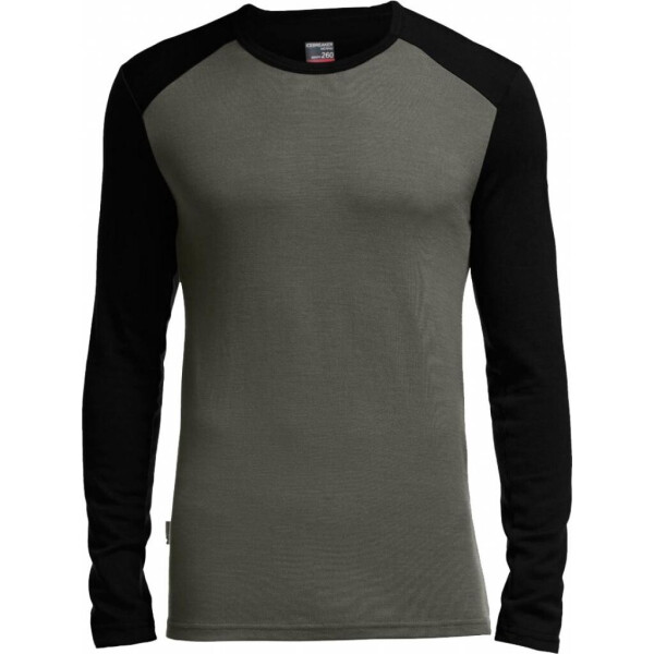 

Термофутболка Icebreaker Tech Top LS Crewe MEN monsoon/black S (103 306 003 S)
