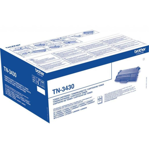 

Картридж Brother HL-L5000/5100/6250, DCP-L5500, MFC-L5700, 3K (TN3430)