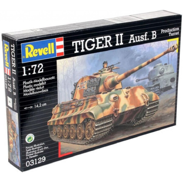 

Сборная модель Revell Танк Тигр II уровень 4, 1:72 (RVL-03129)
