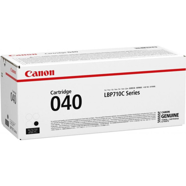 

Картридж Canon 040 Black(6.3K) (0460C001)
