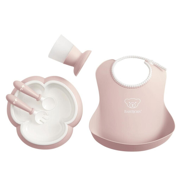 

Набор детской посуды Baby Bjorn Baby Dinner Set Powder Pink (70064)